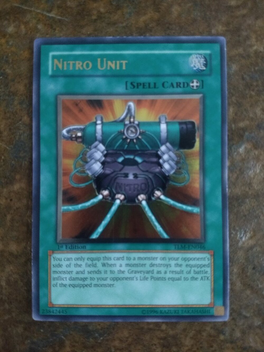 Yu-Gi-Oh! Nitro Unit TLM-EN046 1st Edition Rare - The Lost Millennium